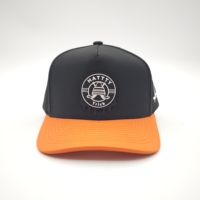 Casquette imperméable à 5 panneaux, personnalisée, de haute qualité, avec patch en PVC, corde, casquette de baseball, protection solaire, visière incurvée, snapback, chapeaux pour hommes