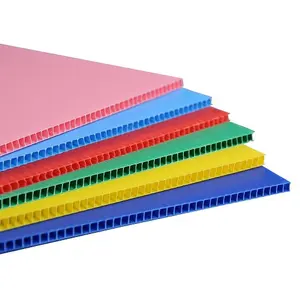 Hot-Selling Manufacture High Quality Plastic PP Hollow Board Packing Corrugated Sheet Bottle Partition Layer