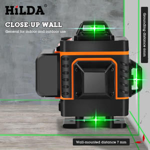 Nivel Láser 4D 360° Verde de Grado Industrial KHC KHC-HC-53, 16 Líneas, 5 Puntos, 2 mm, Línea Cruzada, Interior, 50 m, Batería de Iones de Litio - Product Image 2