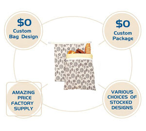 Kantong roti lilin lebah untuk Sourdough, 2 pak tas roti lilin lebah dapat digunakan kembali untuk penyimpanan XL 17x13 inci - Product Image 2