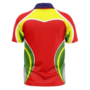 Formula1 Industries FI-2105 Unisex Green Red Yellow Color Blocking Quick Dry <b>Polo</b> Shirt Short Sleeve Turn-down Collar - Product Image 6