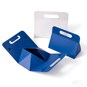 Caja de Regalo Magnética, Diseño Compacto de Almacenamiento, Asa Integrada, Fácil de Plegar, Portátil, Caja de Embalaje de Lujo - Product Image 1