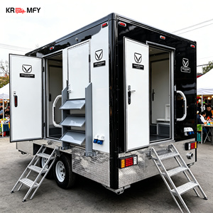 ห้องน้ำเคลื่อนที่หรูหราพร้อมอุปกรณ์ครบครันสำหรับใช้งานกลางแจ้ง - Product Image 6