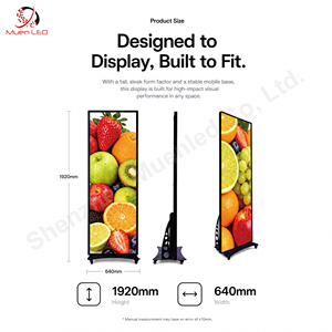 Équipement publicitaire intérieur haute définition AHB2.5, écran LCD P2.5, affichage 3840HZ, affichage sur pied - Product Image 2