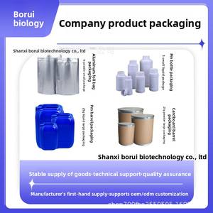 Peptídeo de Milho Borui Biotech, Pó de Oligopeptídeo de Milho com 99% de Pureza, Matéria-Prima Cosmética Totalmente Solúvel em Água, CAS No. 68917-51-1 MF - Product Image 3