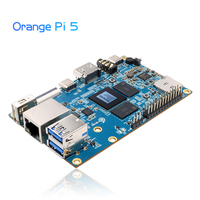 Orange Pi 5 4 Go/8 Go/16 Go Module PCIE RK3588S WiFi+BT externe SSD Gigabit Ethernet Ordinateur monocarte Exécute Android Debian OS
