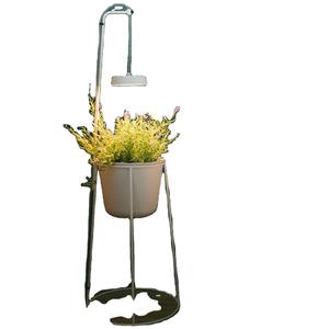 Gran oferta, maceta <span class=keywords><strong>de</strong></span> elevación <span class=keywords><strong>de</strong></span> Metal ajustable y extraíble con soporte LED para jardín, decoración <span class=keywords><strong>de</strong></span> guardería al aire libre, uso <span class=keywords><strong>de</strong></span> suelo - Product Image 1