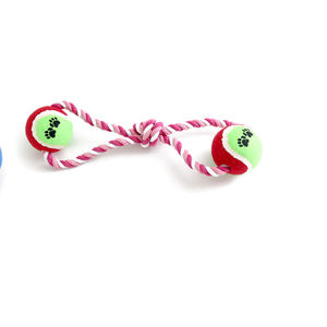 Juguete de Cuerda con Dos Pelotas de Tenis Yommy de 38 cm, Juguete Interactivo para Mascotas - Product Image 6