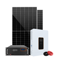 Système solaire hors réseau 3 kW tout-en-un, panneaux solaires de balcon 20 kW, panneaux solaires 15 kW, système solaire 10 kW, alimentation domestique
