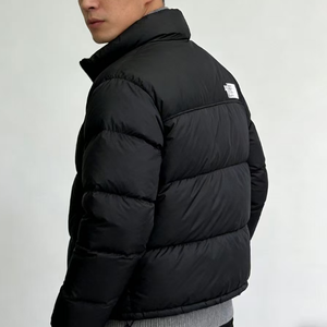 Veste pour <span class=keywords><strong>homme</strong></span> The Jacket For North City OEM ODM, chemise <span class=keywords><strong>matelassée</strong></span> décontractée lavée avec poches poitrine, <span class=keywords><strong>surchemise</strong></span> rembourrée chaude pour l'hiver, surface lisse - Product Image 2