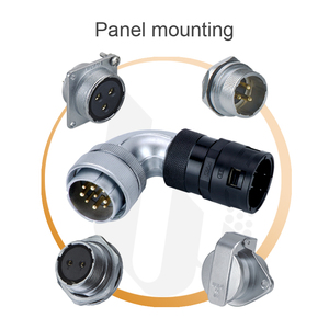 Connecteur électrique <span class=keywords><strong>de</strong></span> haute qualité WEIPU 4 broches 5 broches 7 broches Connecteur <span class=keywords><strong>de</strong></span> câble Prise avec gaine en PVC - Product Image 5