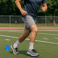 Chaussettes de sport personnalisées pour équipe, rembourrées, pour activités de plein air, randonnée, en matériau Coolmax, techniques de tricotage, écologiques, semelle personnalisée