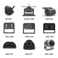 Caméra de recul de voiture étanche CVBS & AHD universelle personnalisable accessoires d'aide à l'inversion de Vision nocturne de stationnement pour Auto
