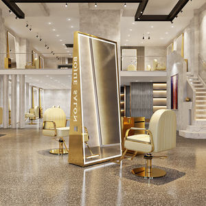 Espejo Moderno de Vidrio Templado para Salón de Belleza o Barbería con Luz, de Una o Dos Caras, Tamaño Personalizable - Product Image 5