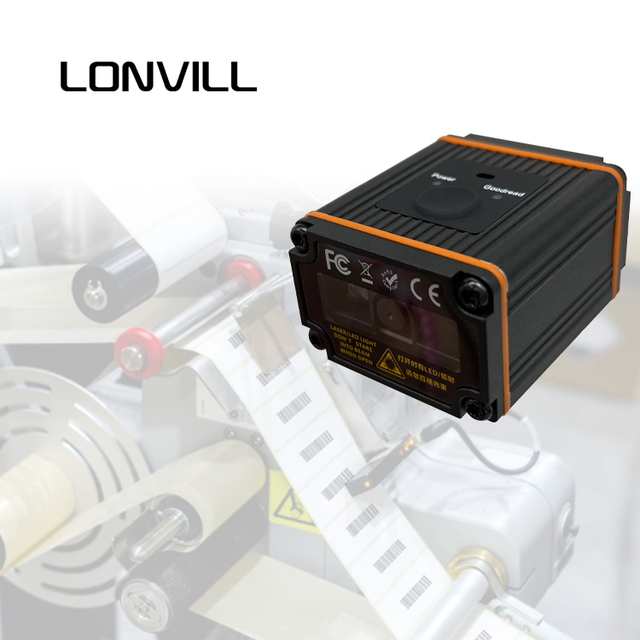 LONVILL Conveyor Sorting Center Automatic Inventory Fixed Mount High Speed Barcode Scanner