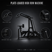 Machine de musculation commerciale à charge libre pour salle de sport, fabrication directe usine, OEM ODM, vente en gros personnalisée, machine de tirage vertical