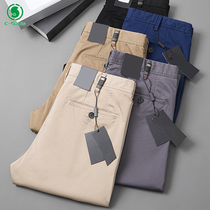 <span class=keywords><strong>Pantaloni</strong></span> <span class=keywords><strong>Chino</strong></span> da <span class=keywords><strong>Uomo</strong></span> Personalizzati, Stile <span class=keywords><strong>Slim</strong></span> Fit di Alta Qualità, Casual Business, Leggeri in Misto Cotone - Product Image 1