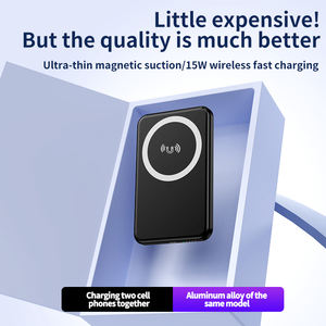 เคสแบตเตอรี่ลิเธียมโพลิเมอร์แบบบาง STW พาวเวอร์แบงค์ขนาดพกพา 5000 มิลลิแอมป์ ชาร์จเร็วแบบไร้สายสำหรับโทรศัพท์ - Product Image 6