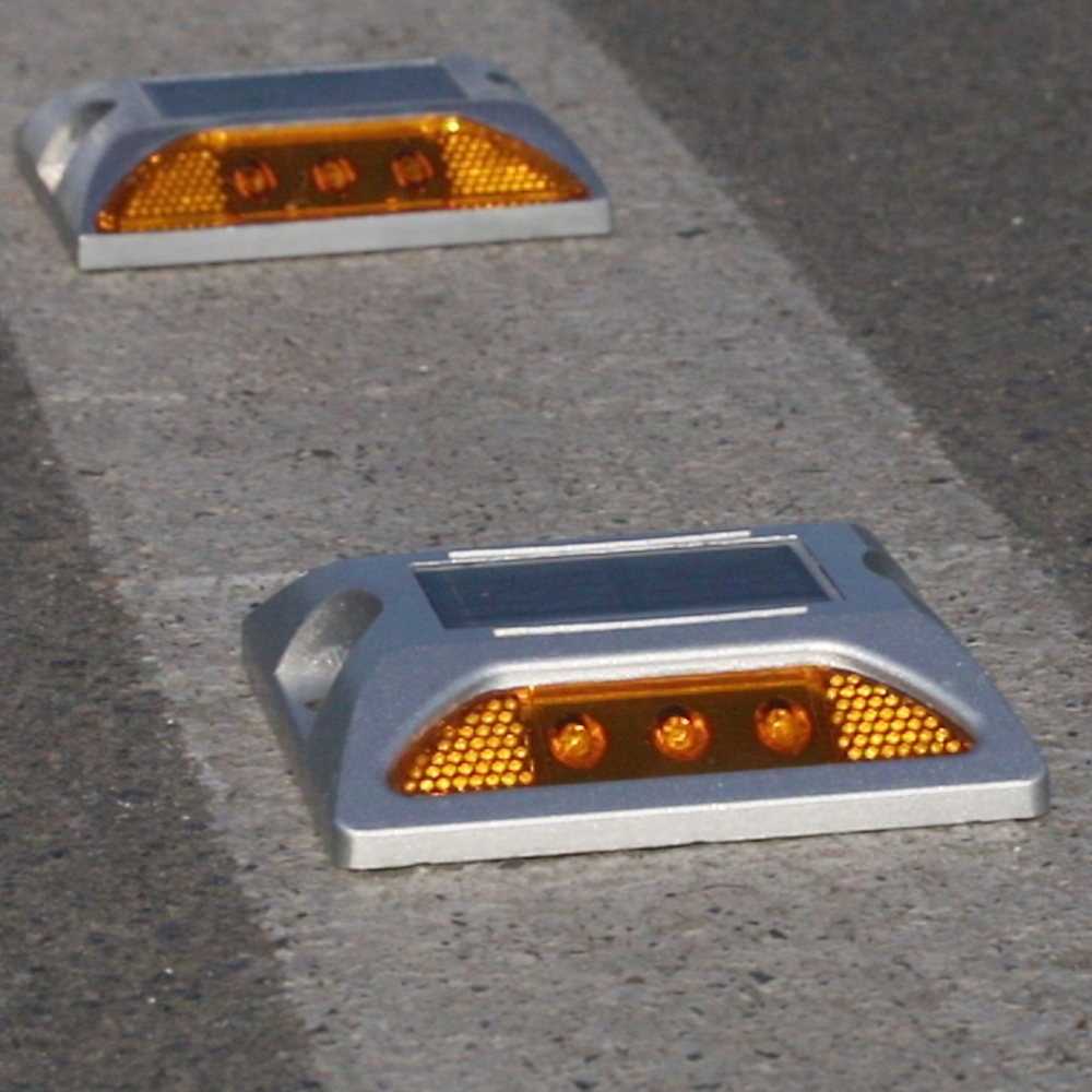 Дорожный маркер, садовые подъездные огни, подъездная дорожка, Алюминиевая СВЕТОДИОДНАЯ подсветка, кошачий глаз, Солнечная Дорожная шпилька