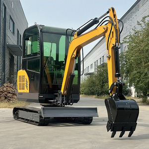Crawler <strong>type</strong> mini <strong>excavator</strong> with strong power and low fuel consumption, optimized for earthwork excavation in mining operations - Product Image 1