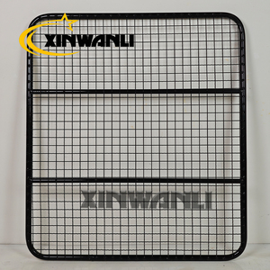 Universal excavator cab Protective Net front <b>windshield</b> iron guard is suitable for various models - Product Image 3