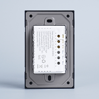 Pour Tuya Smart Life Controlled 1 2 3 4 voies à distance Wifi interrupteur d'éclairage intelligent Alexa écran tactile vocal Durable PC usine directe