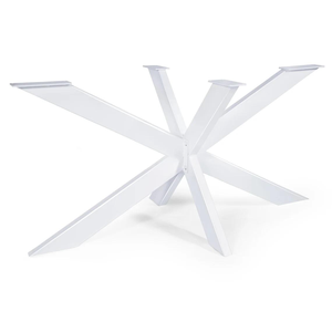 Pieds de Table rectangulaires modernes en acier, pieds de Table en fonte, Base de salle à manger en acier, pieds plats en métal pour Tables - Product Image 3