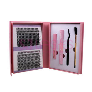 DIYラッシュエクステンションキットボリュームラッシュクラスター40D + 50D Dカール個別ラッシュ - Product Image 2