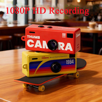 Kamera G6 Portabel Retro Gantungan Kunci 0.96 Inci Mini 1080P Camcorder Kecil Perekam Video Digital