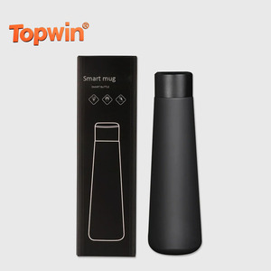 Botella térmica inteligente de 390 ml con pantalla LED digital de temperatura, taza térmica de acero inoxidable para café, taza con aislamiento inteligente. - Product Image 1