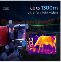 Caméra thermique infrarouge laser de vision nocturne monoculaire T2PRO pour la chasse en plein air, résolution 256x192, zoom 2x-15x, WiFi pour smartphone