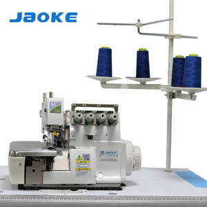 เครื่องตัดขอบความเร็วสูงแบบคอมพิวเตอร์ควบคุม รุ่นใหม่ JAOKE <span class=keywords><strong>Pegasus</strong></span> Model 700 แบบขับเคลื่อนโดยตรง ใช้กับผ้าเหล็กและพลาสติก  3/4/5 เส้นด้าย สำหรับงานอุตสาหกรรม - Product Image 2