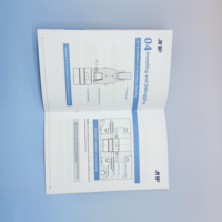 Catalogues personnalisés en papier d'art, livrets pliés, menus, livres en papier couché, reliure parfaite, couverture rigide, impression offset promotionnelle