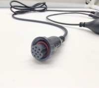 Divisor de Cable de enchufe hembra conector a prueba de agua USB a 2 A, 5A, IP67, dos en uno para inversor solar Growatt