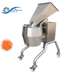 Hoge snelheid automatische bananen- en appelsnijmachine, golfvormige frietsnijmachine, knoflook snij- en raspmachine - Product Image 2