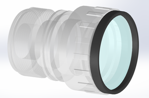 PVS14 Objective <strong>Lens</strong> Sacrificial Window 550-1000nm Bandpass <strong>Protector</strong> Cover Night Vision Tube Monocular <strong>Protectors</strong> - Product Image 6