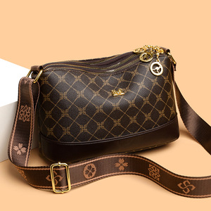 European and American Retro Square <strong>Bag</strong> Trendy Print PU Material Single Shoulder <strong>Bag</strong> Women's Crossbody <strong>Bag</strong> - Product Image 2