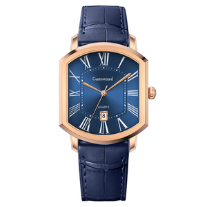Montres carrées rétro Shi Ying tendance pour hommes et femmes, montre pour amoureux. - Product Image 1