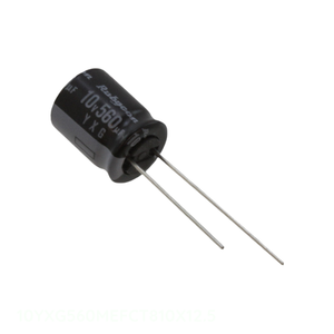 ตัวเก็บประจุ10YXG560MEFCT810X12.5 th แบบเรเดียล560 uF ฝาผ่านรู560 uF 20% 10V - Product Image 1