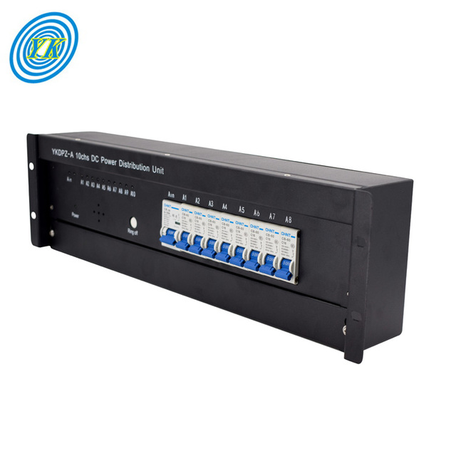 19 Rack Mounted Protected 8 Channel Output PDU Power Distribution Unit