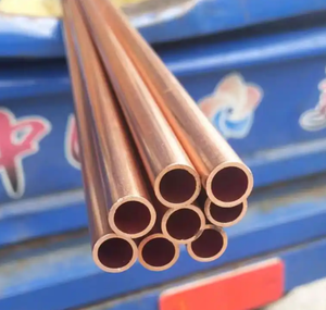 Tube en <span class=keywords><strong>cuivre</strong></span> pur de haute qualité 99,9% C1100 C12200, diamètre extérieur personnalisé 10 mm 20 mm 40 mm - Product Image 2