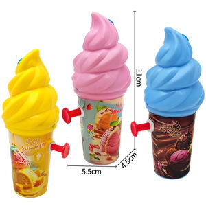 ปืนฉีดน้ำไอศกรีม 5.5x11 ซม. ของเล่นพลาสติกสำหรับเด็กเล่นชายหาด - Product Image 1