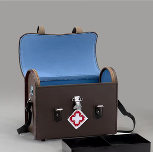 กระเป๋าแพทย์พกพาสำหรับพยาบาลที่บ้าน ลดราคาพิเศษ กระเป๋าเก็บอุปกรณ์ปฐมพยาบาลกันน้ำ สำหรับแพทย์ ดูแลที่บ้าน และความต้องการทางการแพทย์ - Product Image 6