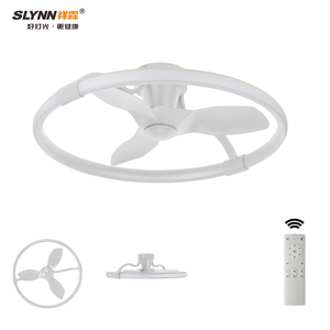 24inch 32inch điện điều khiển từ xa LED quạt trần hiện đại sang trọng 3 lưỡi ABS phòng ngủ <span class=keywords><strong>Fan</strong></span> Trần - Product Image 6