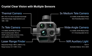 โดรนควบคุมระยะไกลรุ่น Matrice 4T Flagship พร้อมไจโร 6 แกนและมอเตอร์ทรงพลัง - Product Image 2