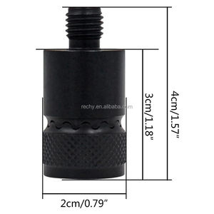 Pêche à la <span class=keywords><strong>carpe</strong></span> Connecteur à changement rapide en aluminium pour tige Pod Bank-Sticks Buzzer Bars Alarmes de morsure Accessoires de pêche à la <span class=keywords><strong>carpe</strong></span> - Product Image 3