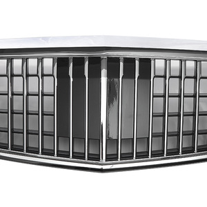 Parrilla estilo Mercedes-Benz Maybach para Clase C W205 2015-2021, pieza de actualización para parachoques delantero de ABS - Product Image 4
