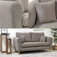 Tissu Bouclé Tendance pour Canapé, Tissu Textile Bouclé Tissé, Tissu d'Ameublement en Polaire Laine Polyester pour Canapé