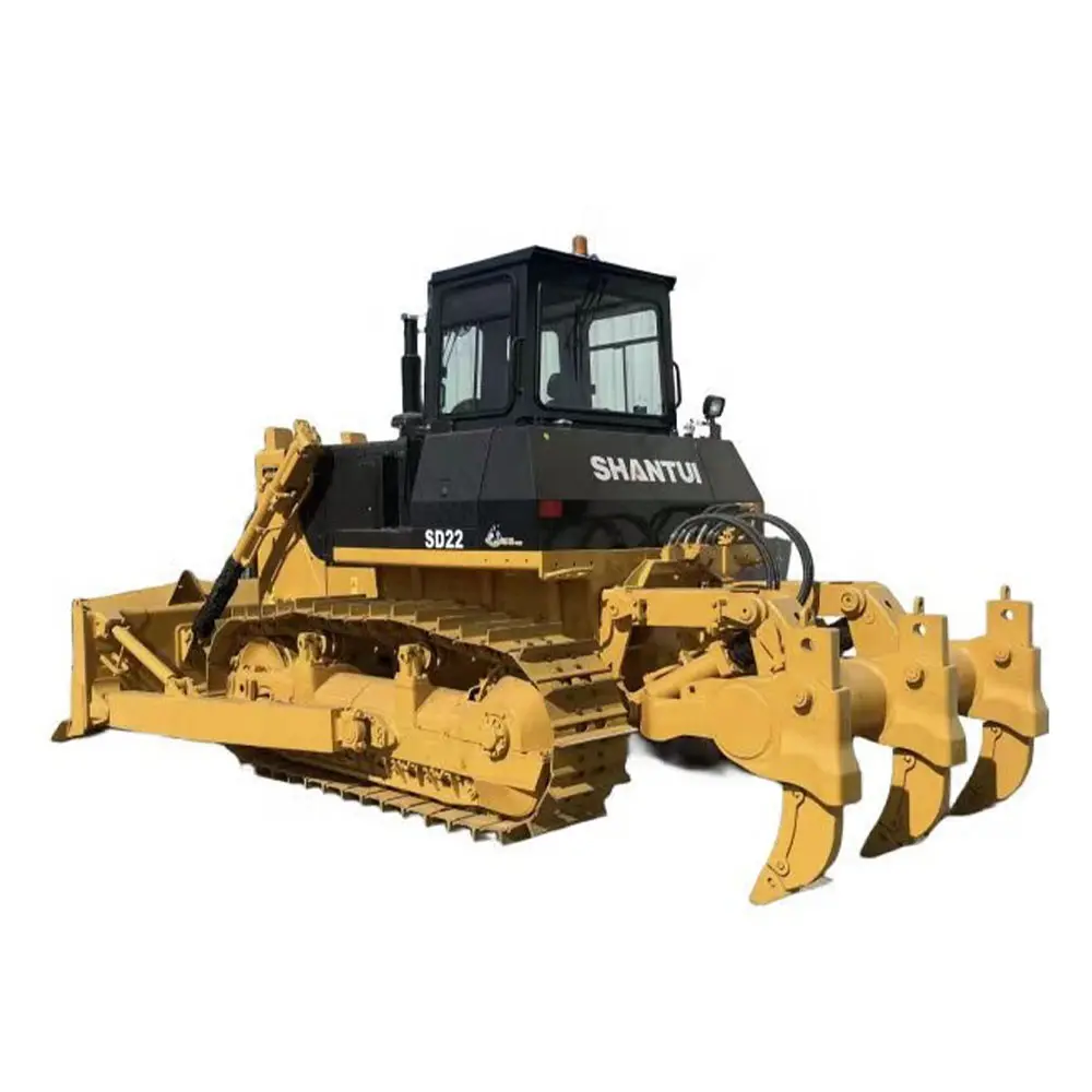 Macchina movimento terra usata originale SD22 Shantui usato Bulldozer cingolato SD22 Shantui SD22 Bulldozer