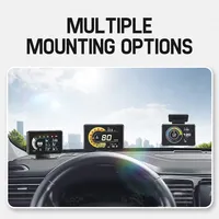 Prix d'usine Nouveau Compteur de Voiture A91 HUD Affichage Tête Haute (HUD) avec Indicateurs de Tension, Vitesse, RPM, Température d'Huile et Turbo pour Électronique Automobile